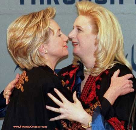 Hilary Clinton Kissing Pictures, Images and Photos