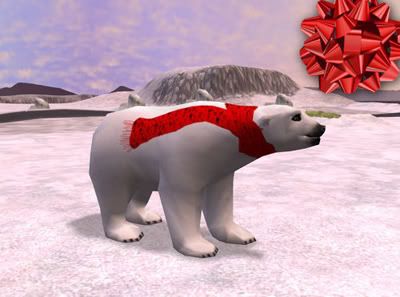 the range christmas polar bear