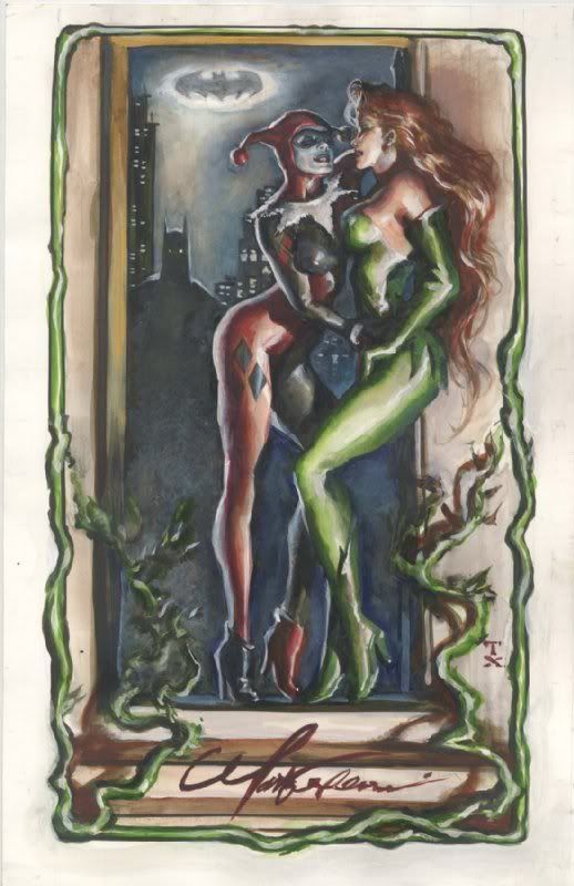 poison ivy comic character. female comic characters,