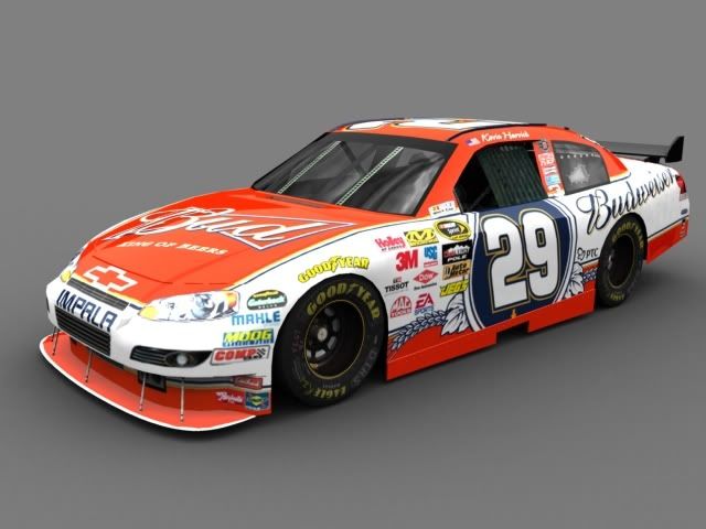 Harvick 29 Budweiser. The High Line -gt; 29 Budweiser