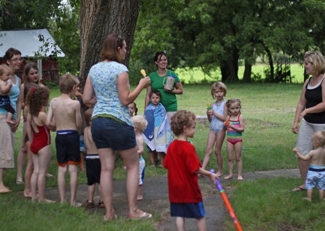 Sprinklers For Kids. The kids seemed to have a