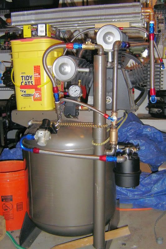 air compressor build Pirate 4x4