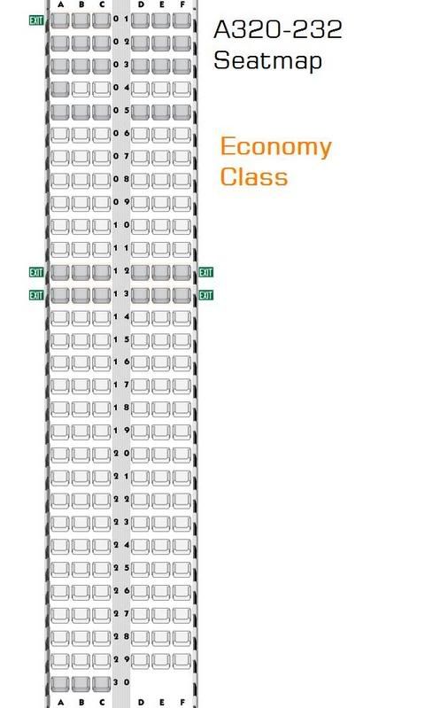 Seat Plan For A320 Jetstar Asia Hongkong Twentyten