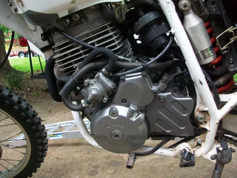 Honda xr650l rebuild #7