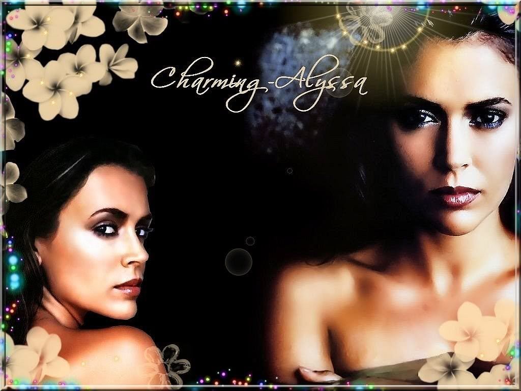 alyssa milano wallpaper female