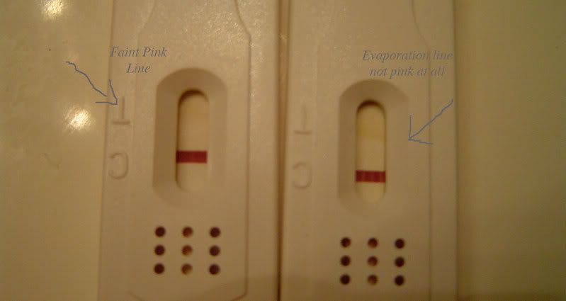 What are Pregnancy Test Evaporation.