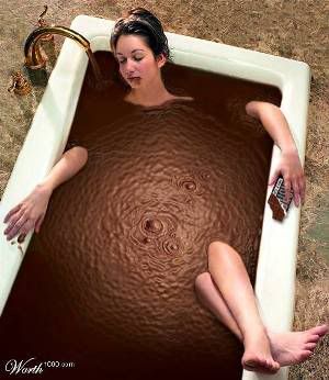 chocolate bath