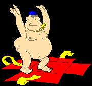 dancing fat man cartoon Pictures, Images and Photos