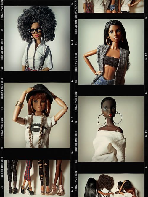 Black Barbie's new look