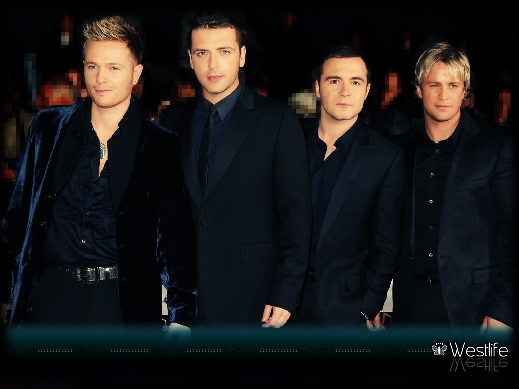 I made two wallpapers of Westlife, and i wish to share them ^^ :)