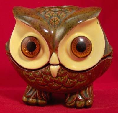 Sparkle Eyed Wise Owl Incense Burner