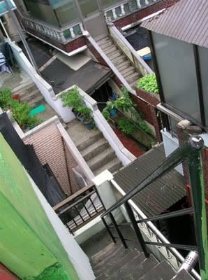 Escher...or a Korean backyard?