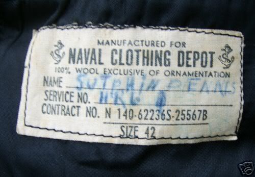 naval clothing