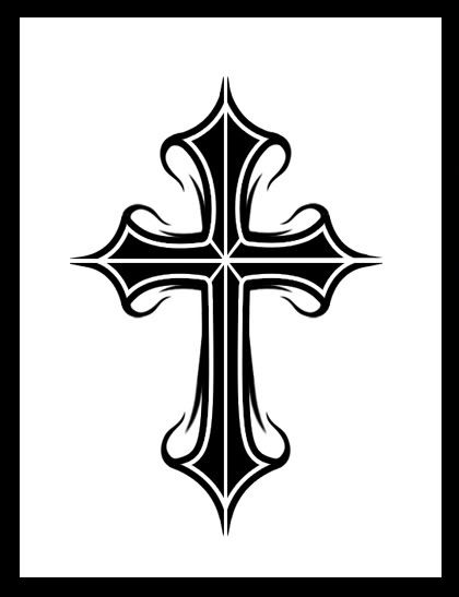 Tribal Cross Image