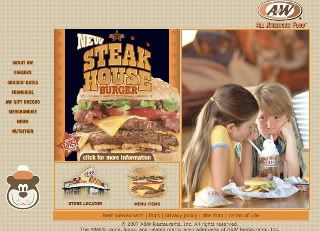 A and W Website