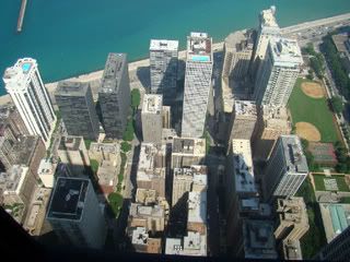 View from 94th floor of Hancock Center