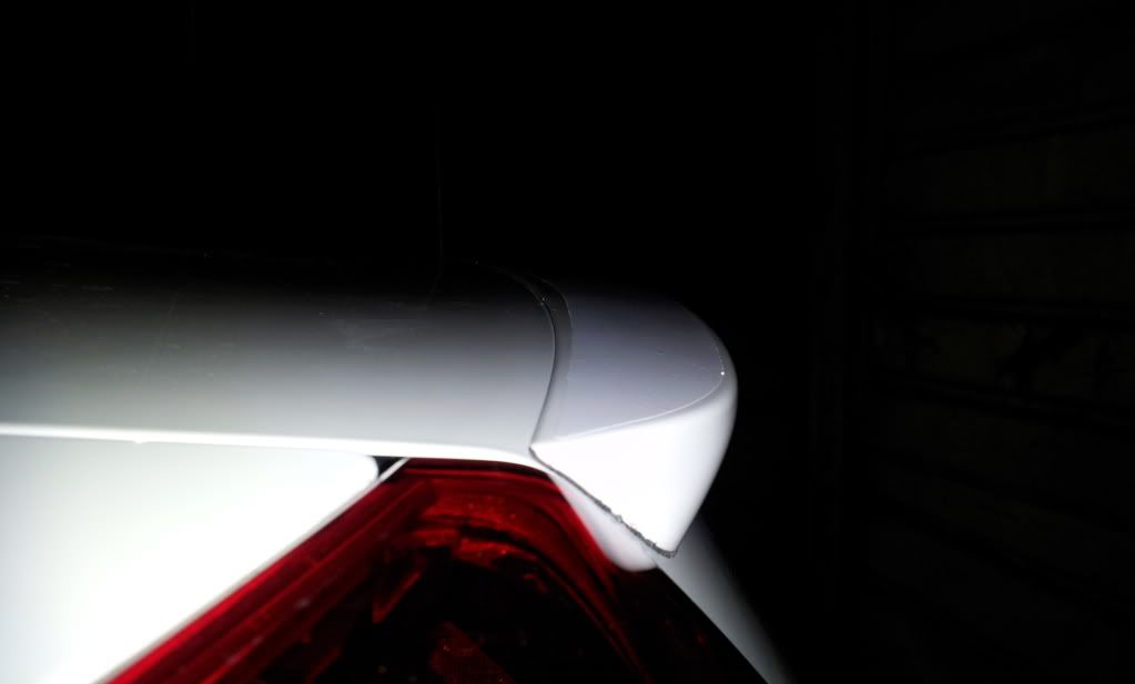 Trunk Lip Spoiler installed. But, how's it look? [pics included