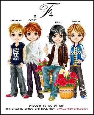 F4 Cartoon