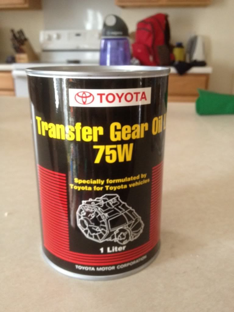 toyota 4runner differential oil #6