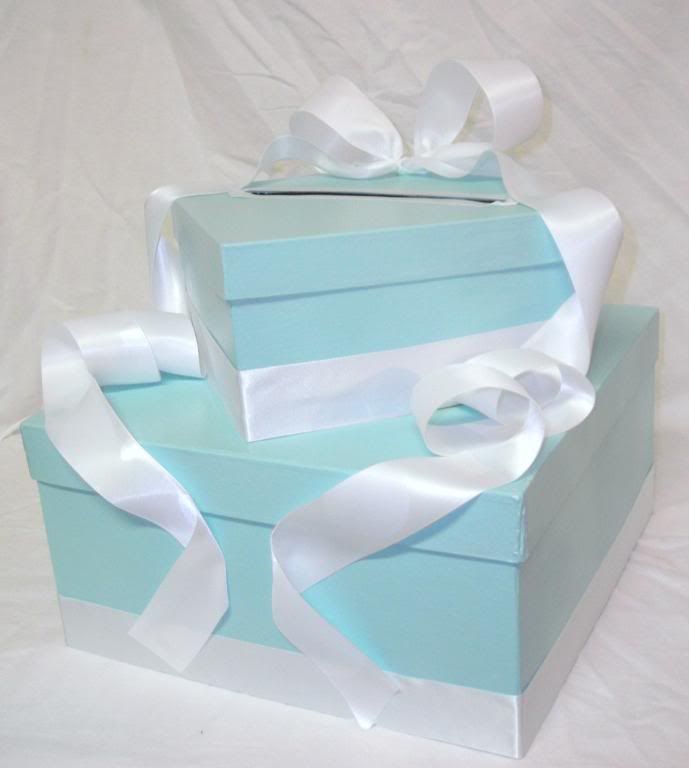 Tiffany Blue and White are very popular colors for weddings and parties