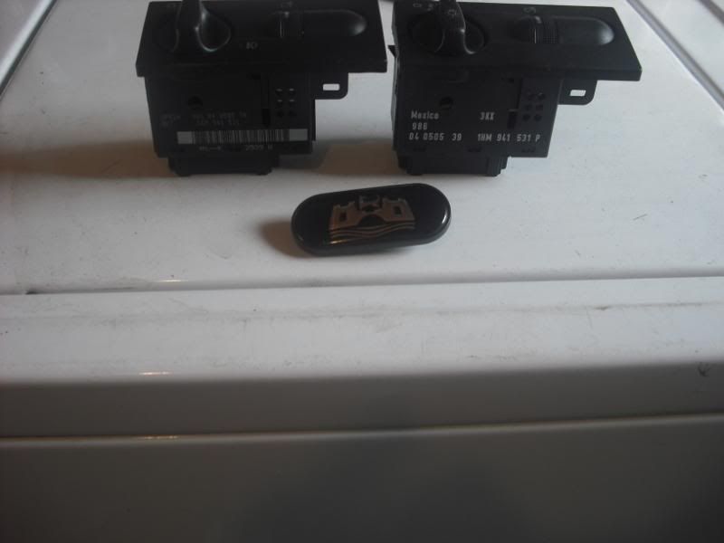 FSRed & Green lit headlight switches VW Vortex Volkswagen Forum