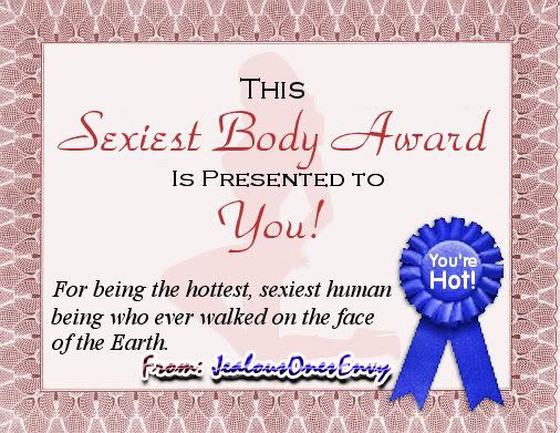 sexy award