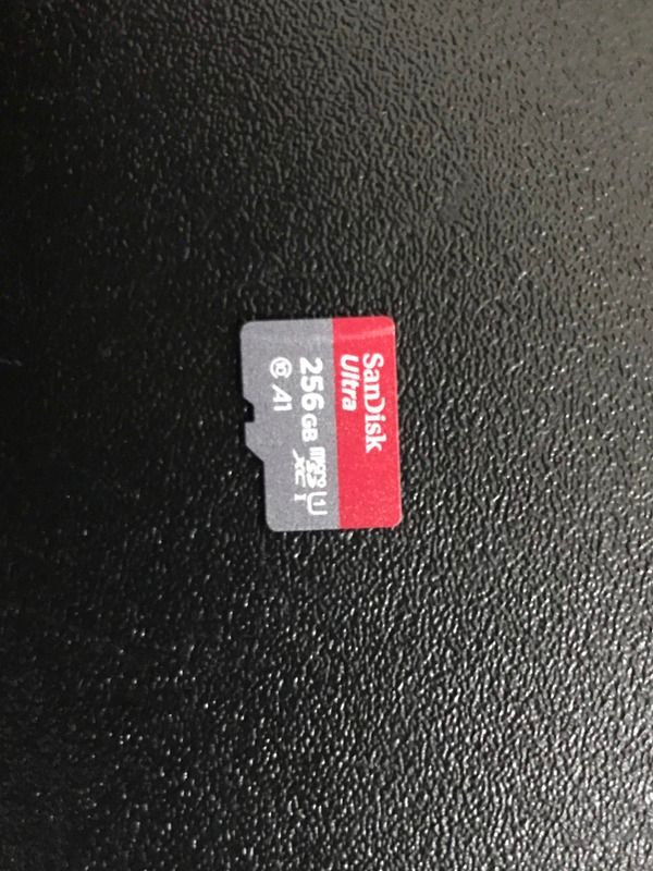 SanDisk Ultra 256GB 100mb/s microsd
