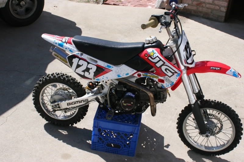 ktm 65 forks Bolt on ready