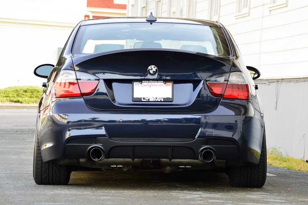 Bmw 335i mtech rear bumper #7