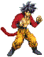 SS4 Goku with Sparks