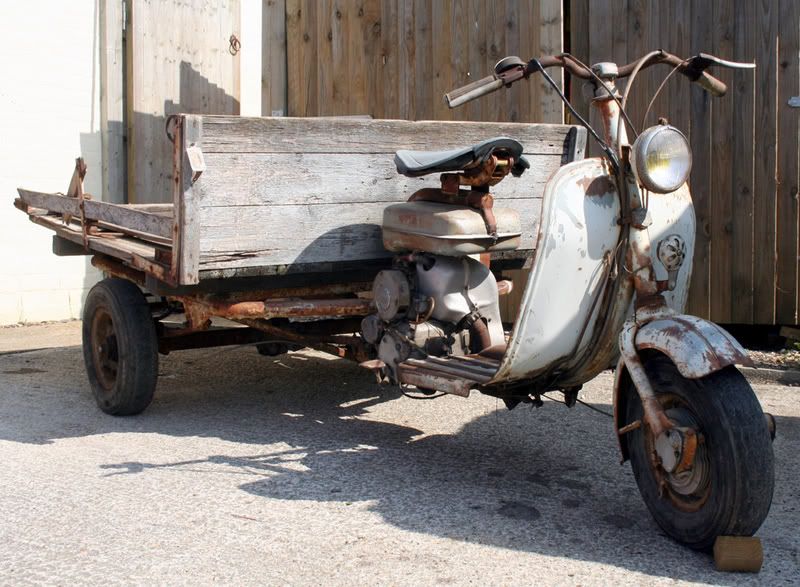 Vintage German Scooters For Sale + 3-Wheel 1954 Lambretta