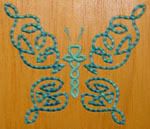 Celtic butterfly