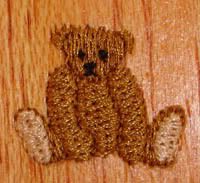 teeny tiny teddy bear wooden box