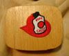 fire hat embroidered on wooden band box