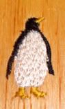 teeny tiny penguin wooden box