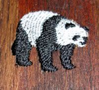 teeny tiny panda wooden box