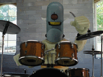 Robot Drummer Pictures, Images and Photos