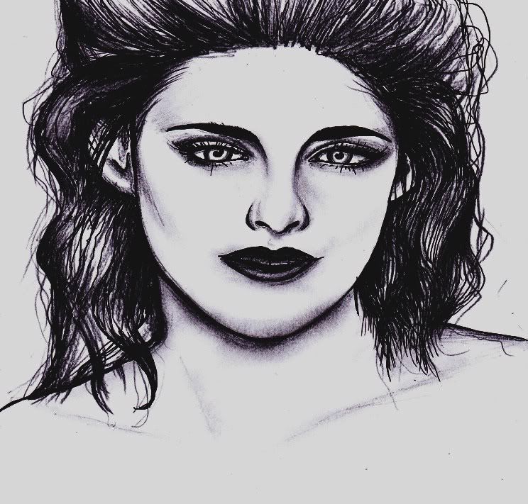 Kristen Stewart drawing I did today