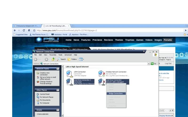 PS3+iPhone tethering? *PSN REWARD IF YOU CAN HELP