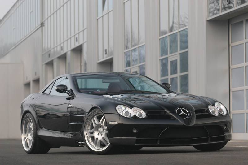 Can you post a pic of the SLR with the brabus wheels