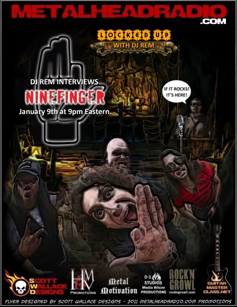 Ninefinger Metalhead radio