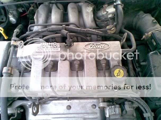 Engine number location ford telstar #3