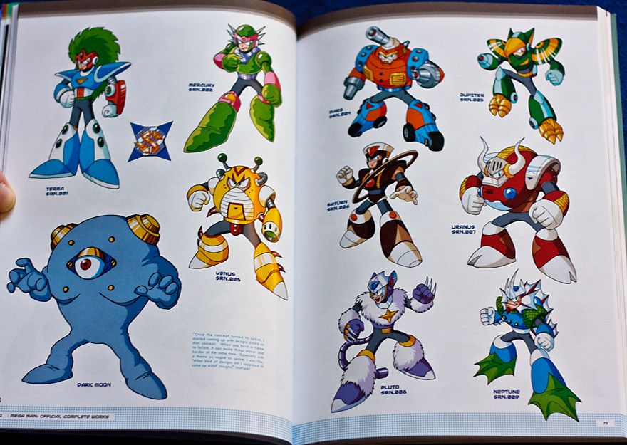 MEGA MAN official complete works - the most awesome videogame art book ...