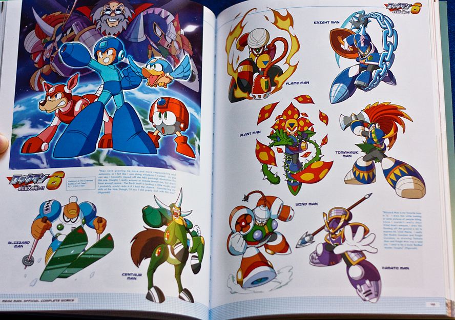 MEGA MAN official complete works - the most awesome videogame art book ...