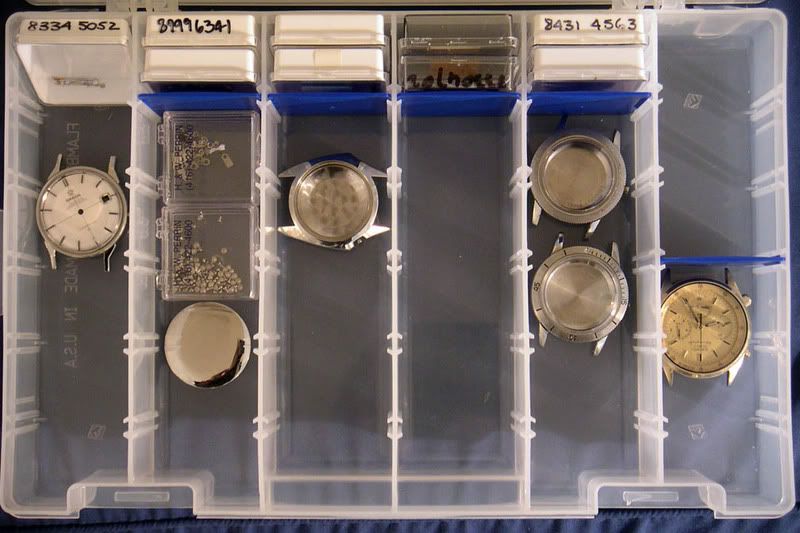 These pics started with the arrival of a new watch box