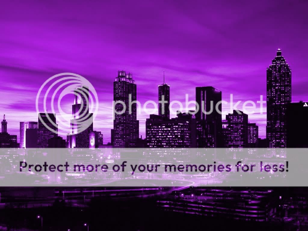 Purple Atlanta Skyline Photo by MicAngelo | Photobucket