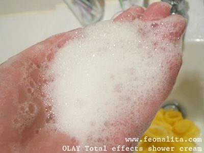 feonalita Olay shower cream